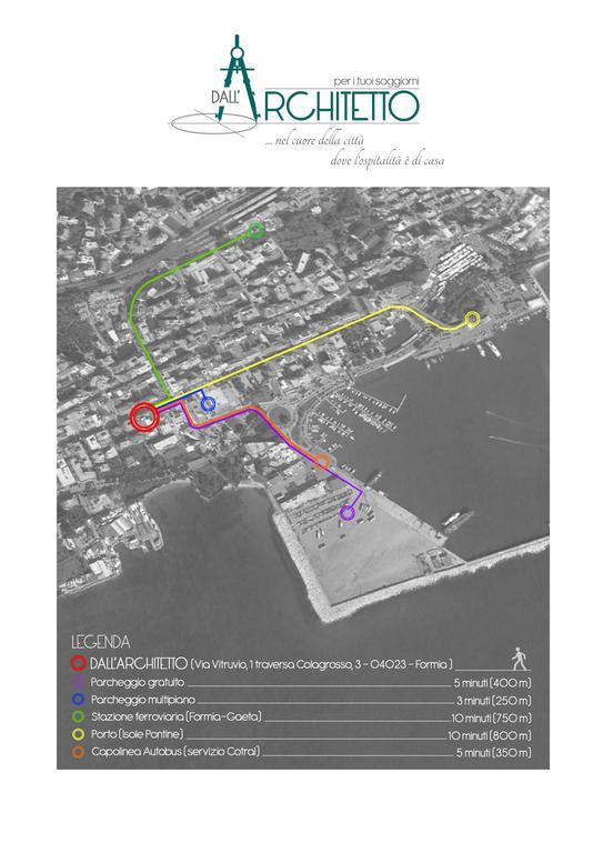 Dall'Architetto Formia Bagian luar foto